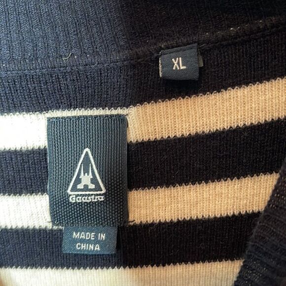 Gaastra Navy/ Cream Striped Dress. Size XL. - Picture 6 of 12